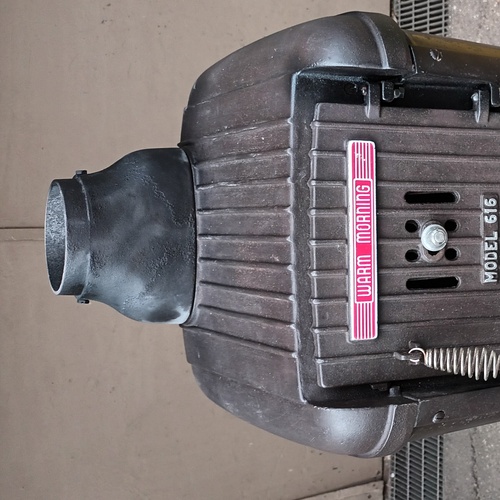 Stufa funzionante grande carica 