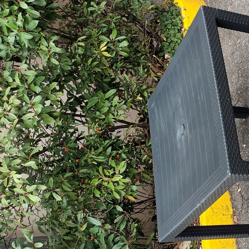 Tavolo di plastica moderno 4 