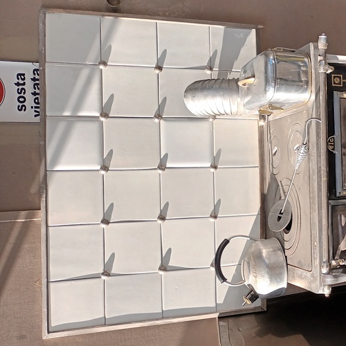 Stufa cucina d'epoca funzionant